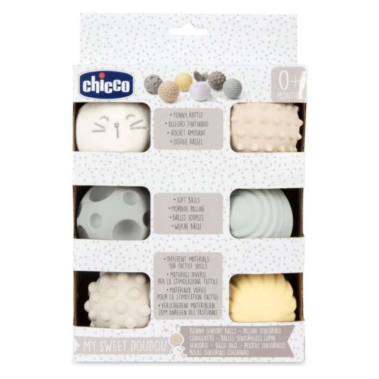 Slika My Sweet Dou Dou set multisenzornih loptica 1254100 CHICCO 