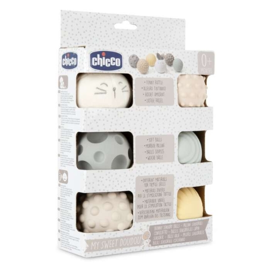 Slika My Sweet Dou Dou set multisenzornih loptica 1254100 CHICCO 