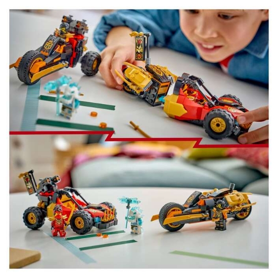 Slika LEGO® NINJAGO® 71864 Kombinirana vozila Kaija i Colea
