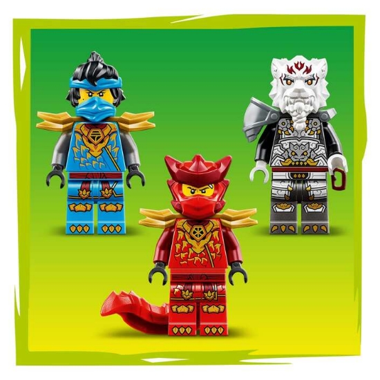 Slika LEGO® NINJAGO® 71863 Zilvar i zmajska zvijer Grimtak
