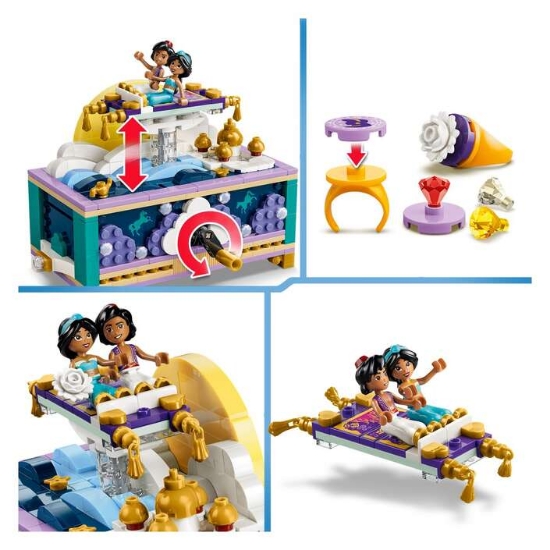 Slika LEGO® DISNEY PRINCESS™ 43295 Jasminina kutija za nakit
