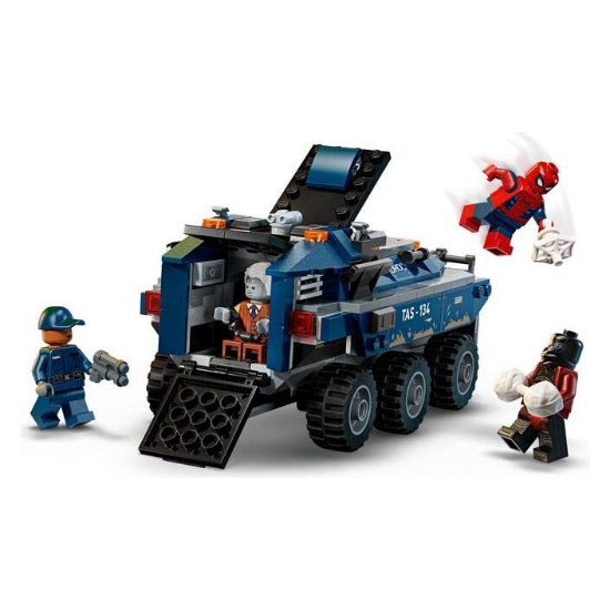 Slika LEGO® SUPER HEROES 76349 Spider-Man u potjeri za zatvorskim vozilom