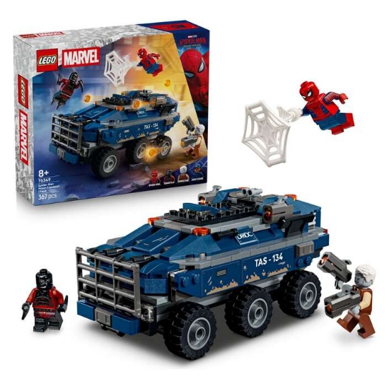 Slika LEGO® SUPER HEROES 76349 Spider-Man u potjeri za zatvorskim vozilom