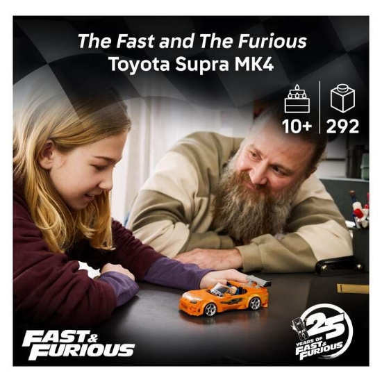 Slika LEGO® SPEED CHAMPIONS 77260 Brzi i žestoki Toyota Supra MK4