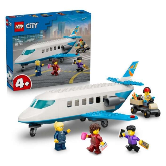 Slika LEGO® CITY 60492 Putnički mlažnjak