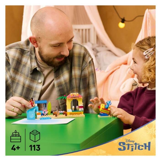 Slika LEGO® DISNEY CLASSIC 43280 Zabava na plaži s Lilo i Stitchem