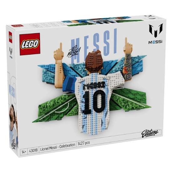 Slika LEGO® EDITIONS FOOTBALL 43018 Lionel Messi – proslava