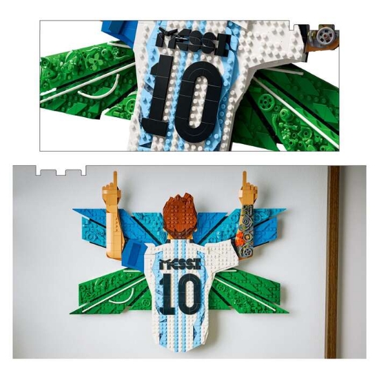 Slika LEGO® EDITIONS FOOTBALL 43018 Lionel Messi – proslava
