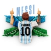 Slika LEGO® EDITIONS FOOTBALL 43018 Lionel Messi – proslava
