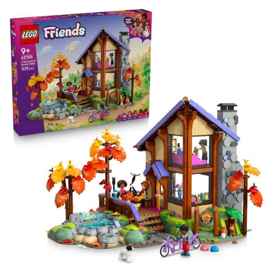 Slika LEGO® FRIENDS 42705 Ugodna šumska koliba