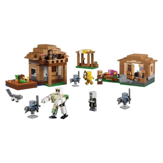 Slika LEGO® MINECRAFT® 21596 Napad evokera na selo