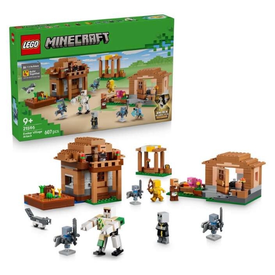 Slika LEGO® MINECRAFT® 21596 Napad evokera na selo