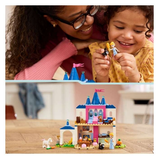 Slika LEGO® DISNEY PRINCESS™ 43283 Pepeljugini životinjski prijatelji u dvorcu
