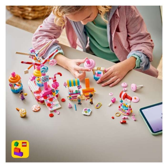 Slika LEGO® FRIENDS 42700 Panoramski kotač sa slatkišima i kolačićima
