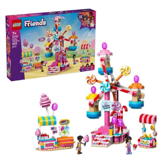 Slika LEGO® FRIENDS 42700 Panoramski kotač sa slatkišima i kolačićima