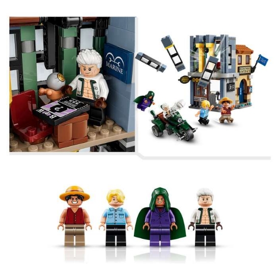 Slika LEGO ONE PIECE 75642 Obračun s kapetanom Smokerom