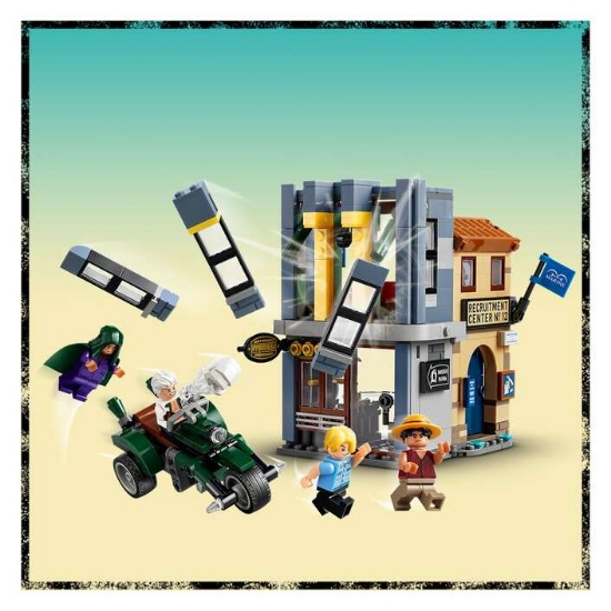 Slika LEGO ONE PIECE 75642 Obračun s kapetanom Smokerom