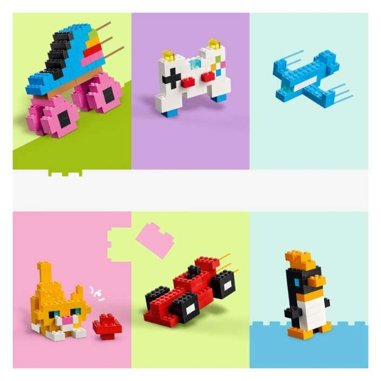 Slika LEGO® CLASSIC 11045 Kreativne šarene kocke