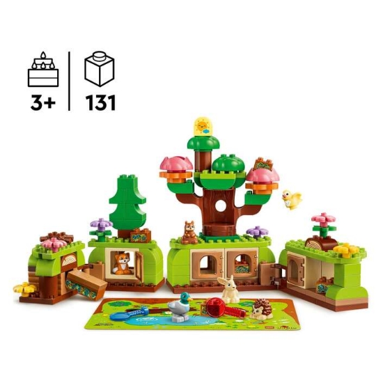 Slika LEGO® DUPLO® 10480 Šuma otkrivanja s divljim životinjama