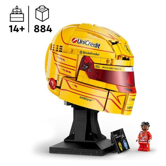 Slika LEGO® EDITIONS FORMULA 1 43022 Scuderia Ferrari HP Lewis Hamilton – kaciga