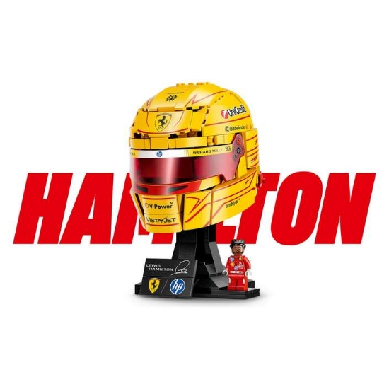 Slika LEGO® EDITIONS FORMULA 1 43022 Scuderia Ferrari HP Lewis Hamilton – kaciga