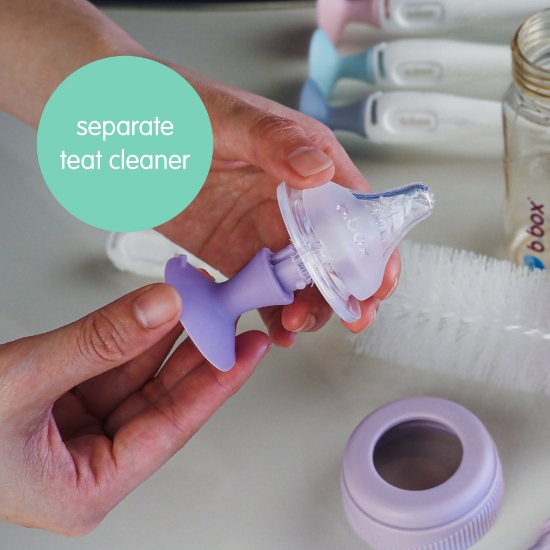 Slika 2u1 četka za čišćenje bočica - forest b.box 