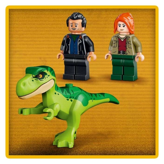 Slika LEGO® JURASSIC WORLD™ 77978 Prijevoz mladog T, rexa kamionom