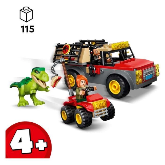 Slika LEGO® JURASSIC WORLD™ 77978 Prijevoz mladog T, rexa kamionom