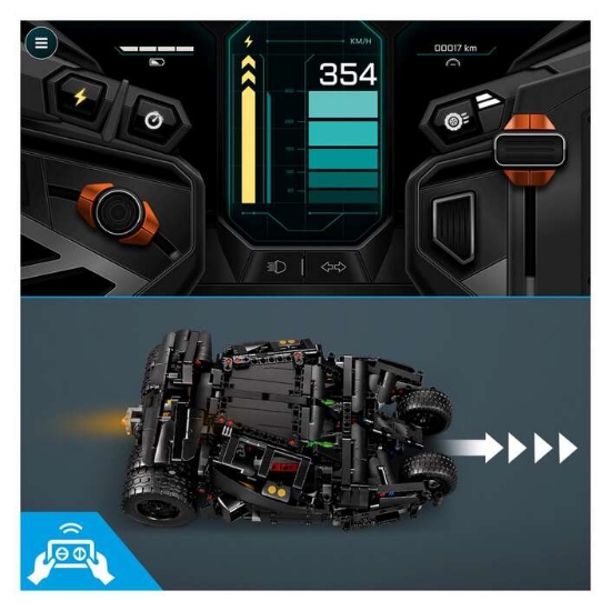 Slika LEGO® TECHNIC™ 42239 Batmobile™ Tumbler
