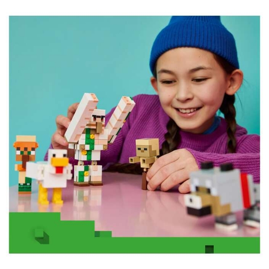 Slika LEGO® MINECRAFT® 21592 Pustinjski napad jahača pileta