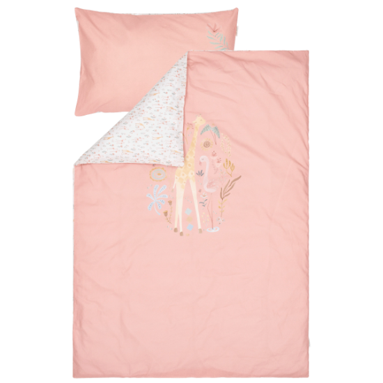 Slika Posteljina Blooming Safari 100x140 - Little Dutch