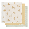 Slika Set krpica za lice Safari Leo - Little Dutch