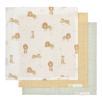 Slika Set krpica za lice Safari Leo - Little Dutch