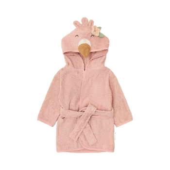 Slika Dječji ogrtač za kupanje Flamingo 98/104 - Little Dutch