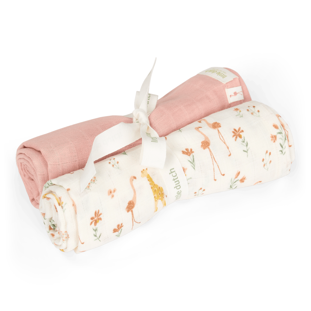 Slika Komplet 2 pamučne pelene Blooming Safari - Little Dutch