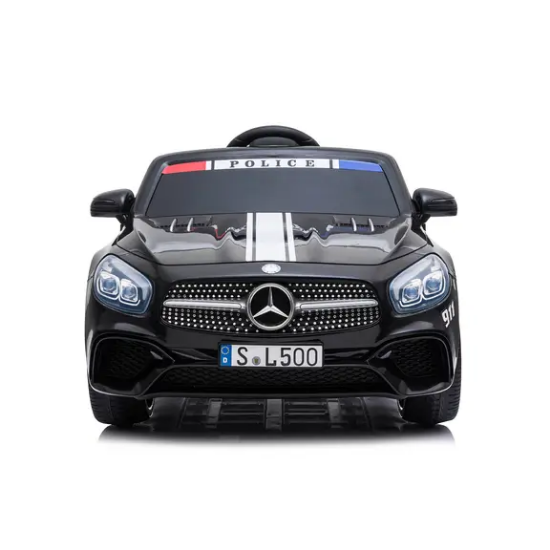 Slika SL500 policijski auto na akumulator Black - Mercedes