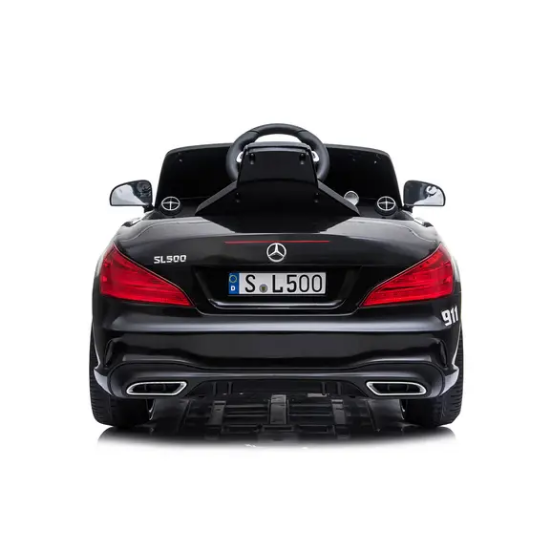 Slika SL500 policijski auto na akumulator Black - Mercedes