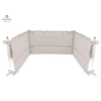 Slika Ogradica za krevetić Royal Bež 180x30cm - MimiNu