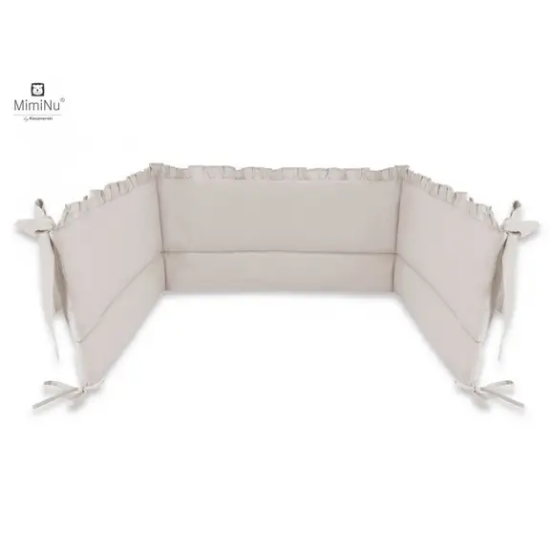 Slika Ogradica za krevetić Royal Bež 180x30cm - MimiNu