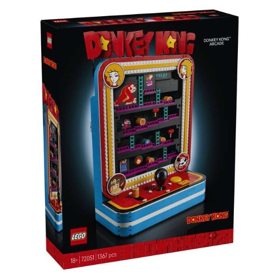 Slika LEGO® SUPER MARIO™ 72051 Arkadna igra Donkey Kong™