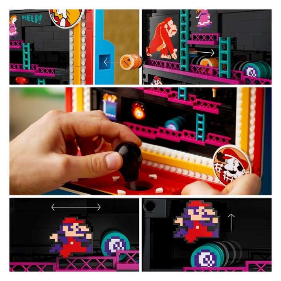 Slika LEGO® SUPER MARIO™ 72051 Arkadna igra Donkey Kong™
