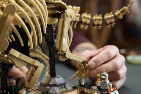 Slika LEGO® JURASSIC WORLD™ 77985 Fosili dinosaura: Triceratops