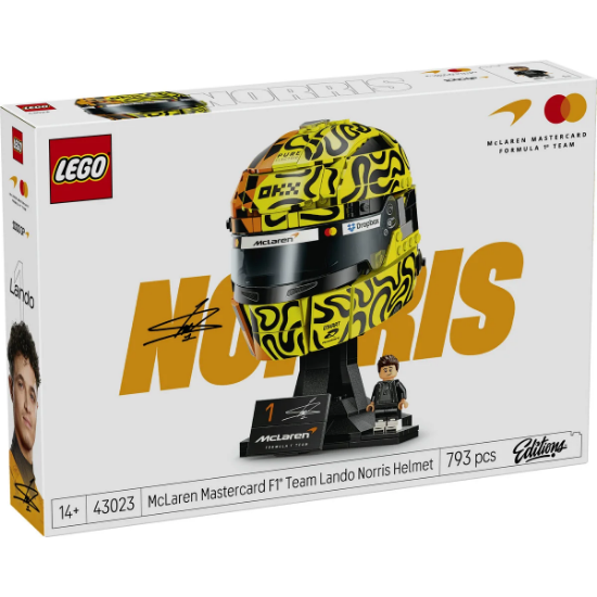 Slika LEGO® EDITIONS FORMULA 1 43023 McLaren Mastercard F1® Team, kaciga Landa Norrisa