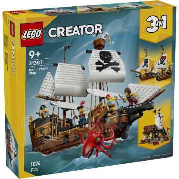 Slika LEGO® CREATOR 31387 Autentični gusarski brod
