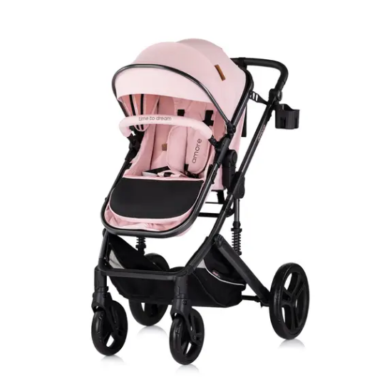 Slika Kolica Amore 3u1 Pink Marshmallow - Chipolino
