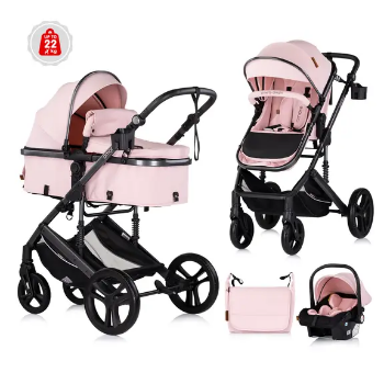 Slika Kolica Amore 3u1 Pink Marshmallow - Chipolino