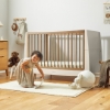 Slika Kot Skandi dječji krevetić - Cashmere/Walnut - Snuz
