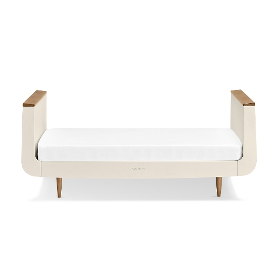Slika Kot Skandi dječji krevetić - Cashmere/Walnut - Snuz