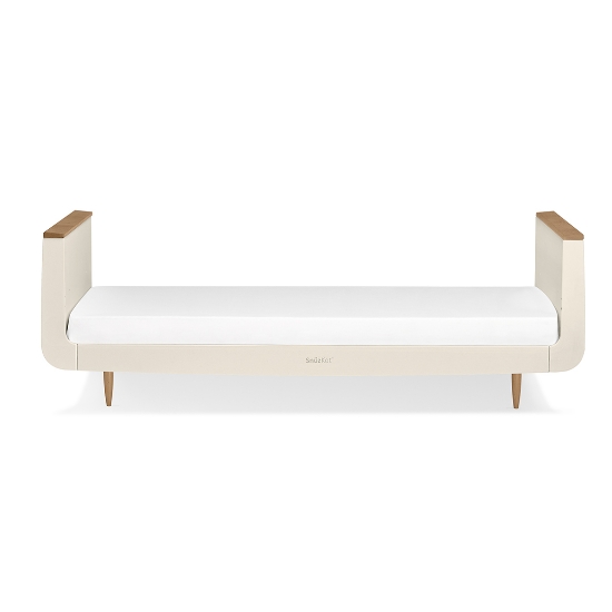 Slika Kot Skandi dječji krevetić - Cashmere/Walnut - Snuz