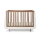 Kot Skandi dječji krevetić - White/Walnut - Snuz